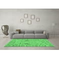 thumbnail image 3 of Ahgly Company Indoor Rectangle Oriental Emerald Green Traditional Area Rugs, 2' x 4', 3 of 4