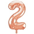 thumbnail image 4 of Unique Party 34 Inch Rose Gold Supershape Number Foil Balloon, 4 of 10