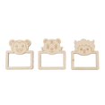thumbnail image 5 of 100pcs Wooden Cartoon Animal Photo Frame Decorative Hand Painting Photo Frame for Home Decoration Kindergarten, 5 of 5