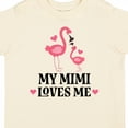 thumbnail image 4 of Inktastic My Mimi Loves Me Flamingo Girls Toddler T-Shirt, 4 of 5