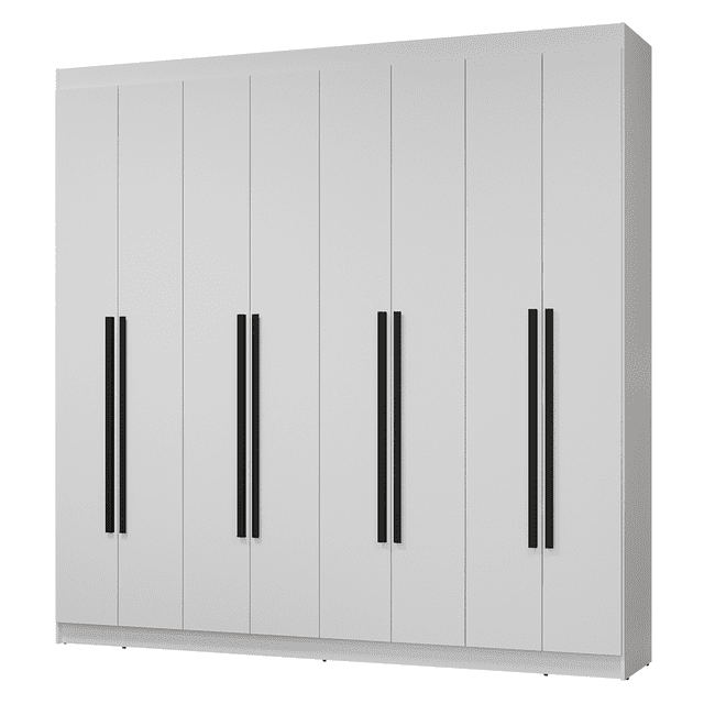 Ropero Closet Madesa Venus 8 Puertas 4 Cajones 216cm BB 06