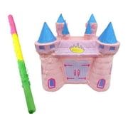 Kuntesetty Princess Castle Bundle Party Supplies Decorative Colorful with Stick for Holiday