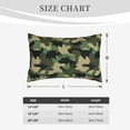 thumbnail image 6 of Balery Camouflage Dinosaur Bedding Queen Pillow Cases - Envelope Closure - Soft Brushed Microfiber Fabric - Shrinkage and Fade Resistant Pillow Cases-14"x20", 6 of 9