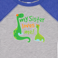 thumbnail image 3 of Inktastic My Sister Loves Me Baby Boy Boys Baby Bodysuit, 3 of 4
