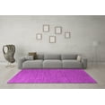 thumbnail image 3 of Ahgly Company Indoor Rectangle Solid Pink Modern Area Rugs, 8' x 12', 3 of 4