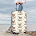 thumbnail image 7 of Hirioo Flower Chicken for Elasticity Suitcase Cover (No luggage Included) Durable Luggage Protector Fits 18-32 Inch Luggage-Medium, 7 of 7