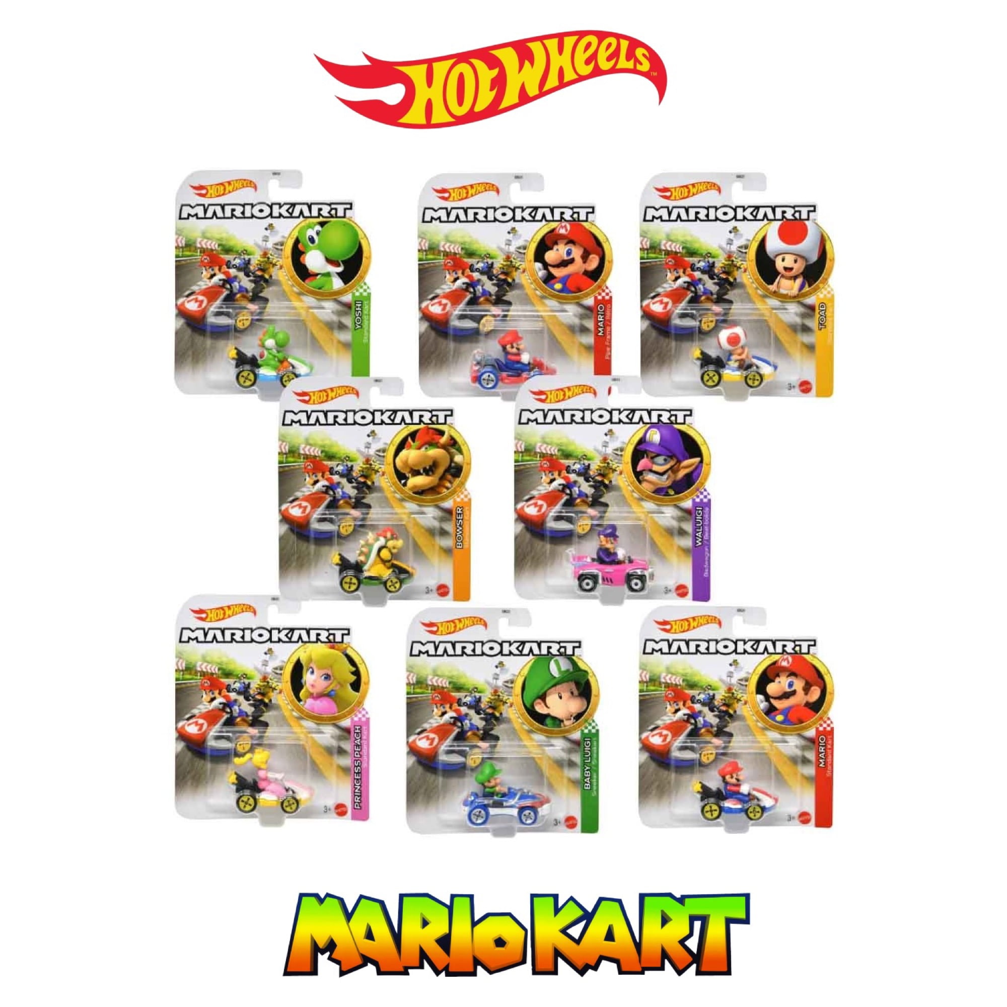 HOT WHEELS MARIO KART SHY GUY DE MATTEL