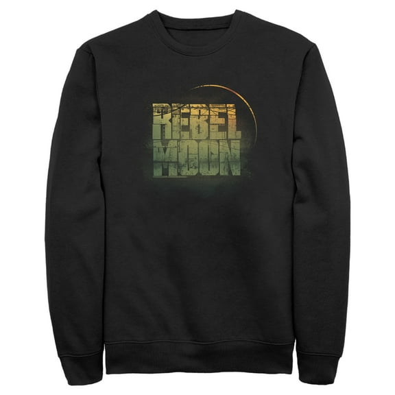 Men's Rebel Moon Dusty Logo  Sweatshirt Black Medium