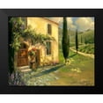 thumbnail image 2 of Stevens, Allayn 18x15 Black Modern Framed Museum Art Print Titled - Scenic Italy I, 2 of 5