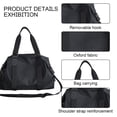 thumbnail image 3 of Petate de viaje, bolso deportivo para gimnasio, bolso de hombro para el fin de semana durante la noche, 3 of 6
