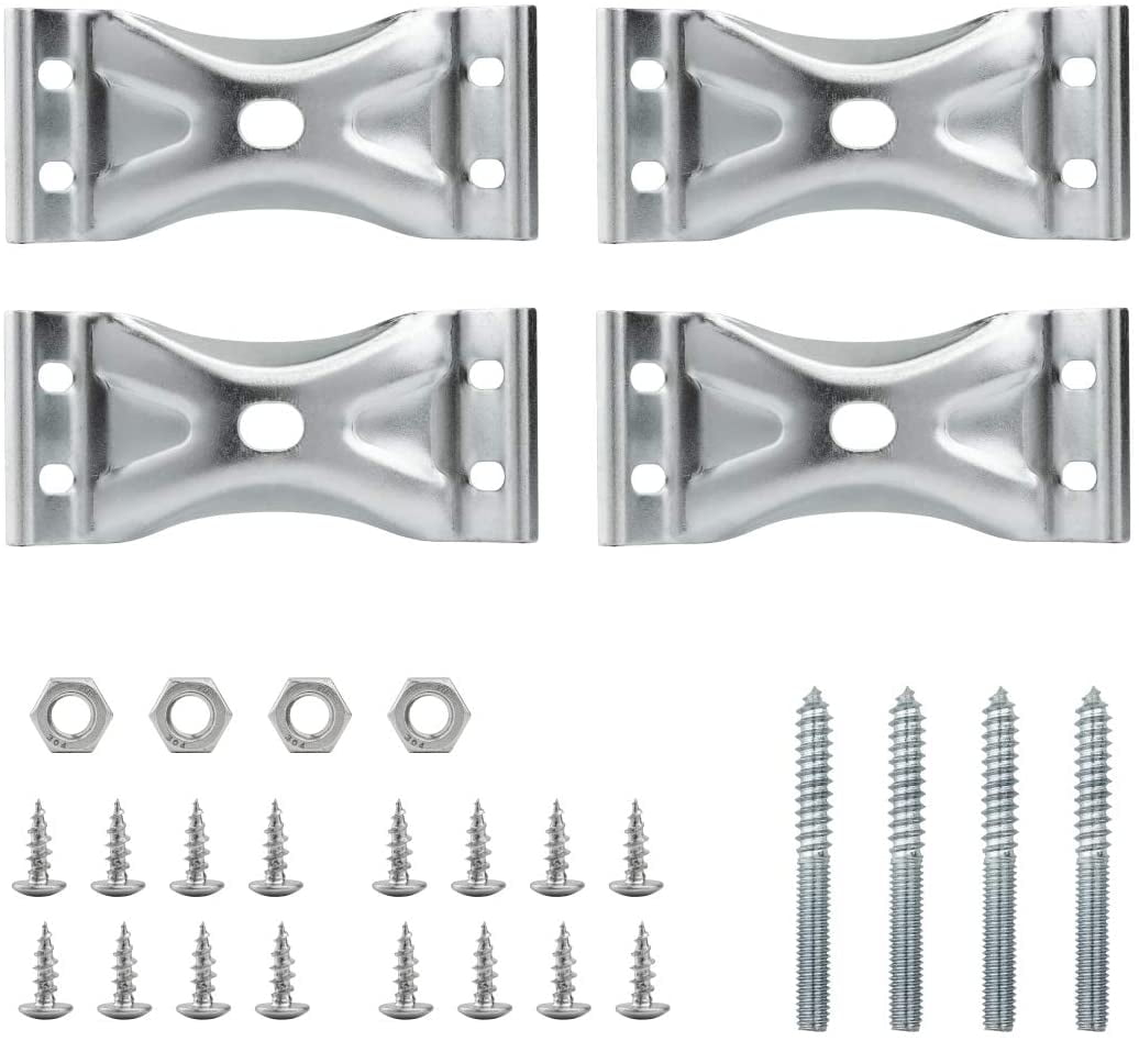 POWERTEC 71428 Surface Mount Corner Brackets for Table Aprons Set of