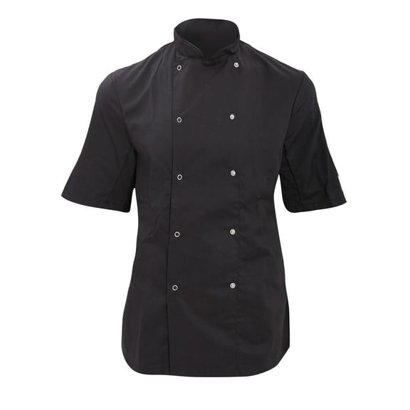 Dennys Womens Economy Short Sleeve Chefs Jacket / Chefswear
