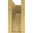 thumbnail image 4 of 9"W x 18"D x 18"H Classic Rockford Rough Cedar Woodgrain TimberThane Corbel, Primed Tan, 4 of 6