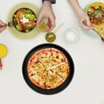 thumbnail image 4 of Bandeja para horno antiadherente para pizza, redonda, versátil y multifuncional., 4 of 8