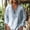 Light Blue, variant on Snorda Long Sleeve Shirts for Men Linen Boho Printed V Neck Pullover Shirts Casual Loose Breathable Blouse for Daily Comfortable Wear