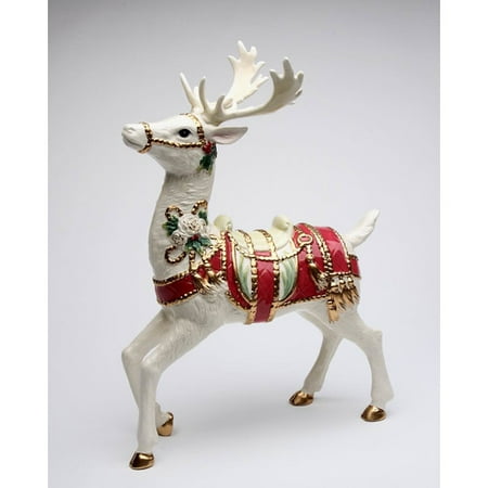 Cosmos Gifts Fantasia Christmas Deer Standing Figurine - Walmart.com