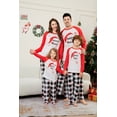 thumbnail image 3 of Pijamas familiares a juego de Navidad 2025, pijamas con estampado de Papá Noel para niños y adultos, conjunto de ropa para bebés y perros, 3 of 4
