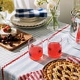 thumbnail image 7 of Thyme & Table 12 fl oz Red and Blue Patriotic Stars Charm Drinking Glasses, Set of 2, 7 of 7