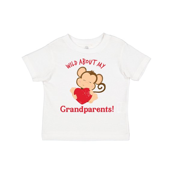 Inktastic Wild About my Grandparents Boys or Girls Toddler T-Shirt
