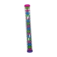 thumbnail image 3 of Esquirla Beaded Rainmaker Infants Musical Toy Sensory Development for Nursery Infants red and violet lid, 3 of 8