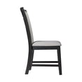 thumbnail image 4 of Picket House Furnishings Jasper Dining Slat Back Side Chair Set in Black, 4 of 12