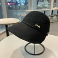 thumbnail image 1 of LinYooLi The New Foldable Solar Hat Female Sunscreen Summer Version Of The Versatile Bow Hood, Big Hat, Fisherman Hat, 1 of 9