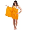 thumbnail image 2 of Brybelly Backless Beach Dress Wrap, Blue, 2 of 7