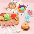 thumbnail image 3 of FUTUREORYY Kids Kitchen Pretend Kitchen Accessories Pink Plastic 1 Set Expand Knowledge Home Use, 3 of 8
