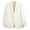 Cream, variant on Trussini Men's Cream Wool Suit Jacket Sport Coats & Blazer - 38 US / 48 EU