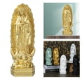thumbnail image 3 of Madre de Dios Virgen María Virgen María Estatua Escultura Virgen María Figura Nuestra dorado, 3 of 9