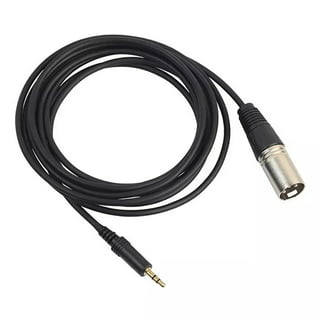 Grofry Mini XLR 3Pin Male to Female Audio Cable Microphone Cord