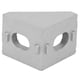 thumbnail image 2 of 30Pcs Aluminum Corner Bracket 2 Holes Right Angle L Type for 2020 Aluminum Profile, 2 of 3