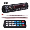 thumbnail image 3 of Wireless Bluetooth 5.0 Decoder Board 5.0 DC 12V MP3 WMA Audio Module USB TF Radio with Remote Control, 3 of 8