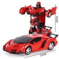thumbnail image 6 of Unbranded Remote Control Robot Car, 2-in-1 Transformable Racing Vehicle with 360 Degree Rotation, Stem Educational Toy Gift for Boys, 6 of 8