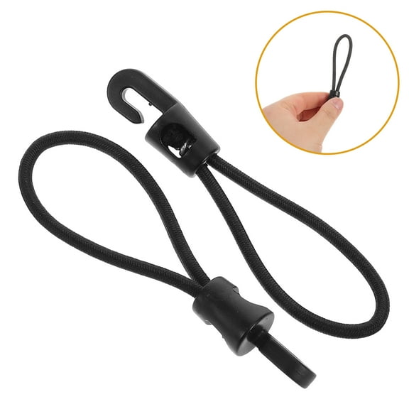 Masteelf 20pcs Outdoor Bungee Cord With Hooks For Luggage And Camping High Elasticity And Durability For Secure Tie Down
