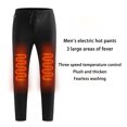 thumbnail image 7 of dwsnxt USB-Powered Heated Pants with 3 Heating Areas - Fleece-Lined, Lightweight & Versatile for Outdoor Winter Activities (Battery Pack Not Included) Black, 7 of 7