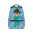 thumbnail image 6 of Perry The Platypus Backpack Cute Printed Lightweight Casual Unisex Laptop Computer Bookbag School Hiking Work Business Travel Daypacks Gifts, 6 of 6