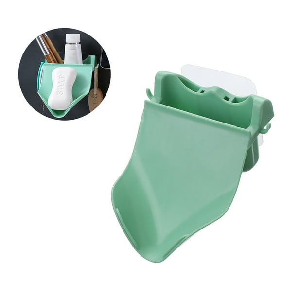 Jaboneras, jabonera de baño, jabonera autodrenante con forma de hoja y soporte para teléfono para baño, ducha, cocina e inodoro.
