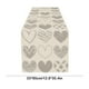 thumbnail image 3 of Bandera de mesa colorida para San Valentín, decoración de mesa para restaurante, sala de estar, aniversario de bodas, 4 tamaños disponibles, banderas de lino para mesas., 3 of 6