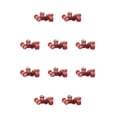 thumbnail image 1 of Tapas de válvula de neumático Riwesomey Aleación de aluminio colorida para bicicleta Rojo 10 piezas, 1 of 6