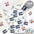 thumbnail image 2 of Big Dot of Happiness Ahoy - Nautical - Party Candy Favor Sticker Kit - 304 Pieces, 2 of 8