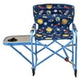 thumbnail image 2 of Ozark Trail Kids Director Chair with Side Table, 125lbs Weight Capacity, Age 2 - 5 Yrs, Blue, Table for Food or Snacks with Cup Holder, 2 of 8