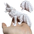 thumbnail image 4 of Mínimo 5 Piezas (tenga en Cuenta Al Realizar El Pedido Caja Individual) Figura Modelo Múltiples Articulaciones Impresa en 3D para Del (E) Blanco 18 Cm, 4 of 9