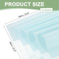 thumbnail image 2 of Uxcell Flower Wrapping Paper Iridescent Double Sided Florist Bouquet Packaging Solution Blue, 2 of 7