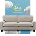 thumbnail image 1 of Serta Palisades 78" Sofa in Light Gray, 1 of 5