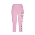 thumbnail image 4 of Pantalones de Ajuste Seco de la Moda de las Mujeres Imprimidas Leggings, Deporte de Yoga Elástico de Poliéster Elástico Respirable, 4 of 8