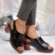 thumbnail image 1 of MKLEKYY Sandalias Cómodas de Verano para Mujer, Con Hebilla Sólida, Informales, Con Punta Abierta y Tacones Cuadrados, Cómodas Sandalias de Playa, 1 of 4