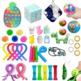 thumbnail image 1 of Honganda Silicone Decompression Toy Set, Stress Relief Toys Kit for Kids, 1 of 10