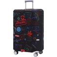 thumbnail image 1 of Washable Luggage Cover Suitcase Anti-Scratch Protector Suitcase Cover Fits 22-24 Inch Luggage (M) Go Travel-World, 1 of 5