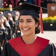 thumbnail image 6 of V Shape Choir Stole University Graduation Choir Honor Sash Master's Graduate Doctoral Attire Stoles Accessories, 6 of 7